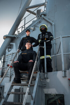 Die neue Uniform f&uuml;r die neue Deutsche Marine von Gore-Tex Professional Fabrics. &copy;Gore-Tex