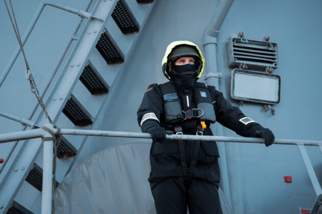 Die neue Uniform f&uuml;r die neue Deutsche Marine von Gore-Tex Professional Fabrics. &copy;Gore-Tex