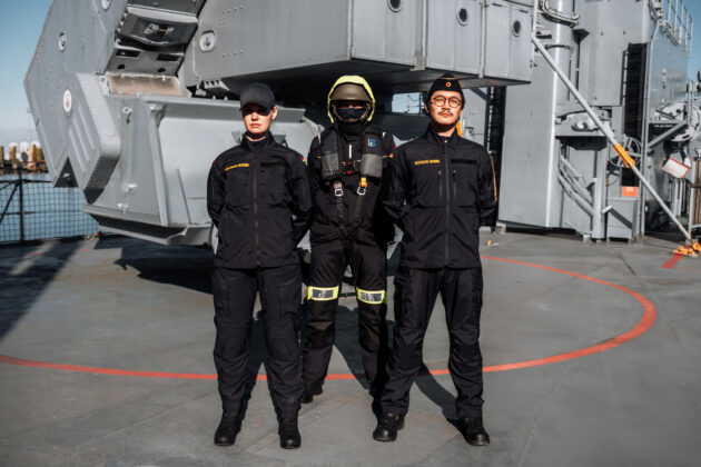 Die neue Uniform f&uuml;r die neue Deutsche Marine von Gore-Tex Professional Fabrics. &copy;Gore-Tex