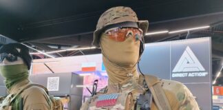 Direct Action starts the spring with new products Am Stand von Direct Action bei der Enforce Tac 2025. ©Militär Aktuell/Bendl