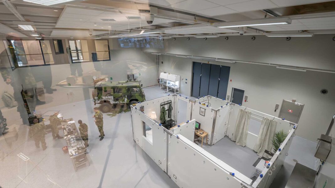 Schweden eröffnet neue CBRN-Anlage ©FMV