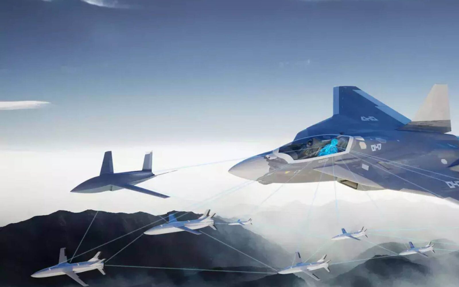 Loyal Wingman-Konzept von Airbus – ©Airbus Defence & Space Loyal Wingman-Konzept von Airbus – ©Airbus Defence & Space