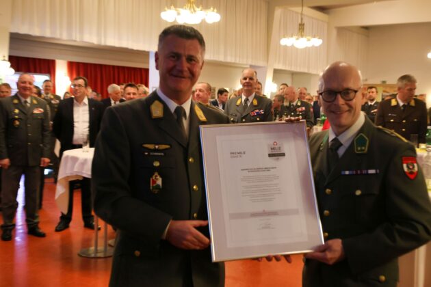 Salzburgs Militärkommandant lud zum Frühjahrsempfang – ©Bundesheer/Riedlsperger