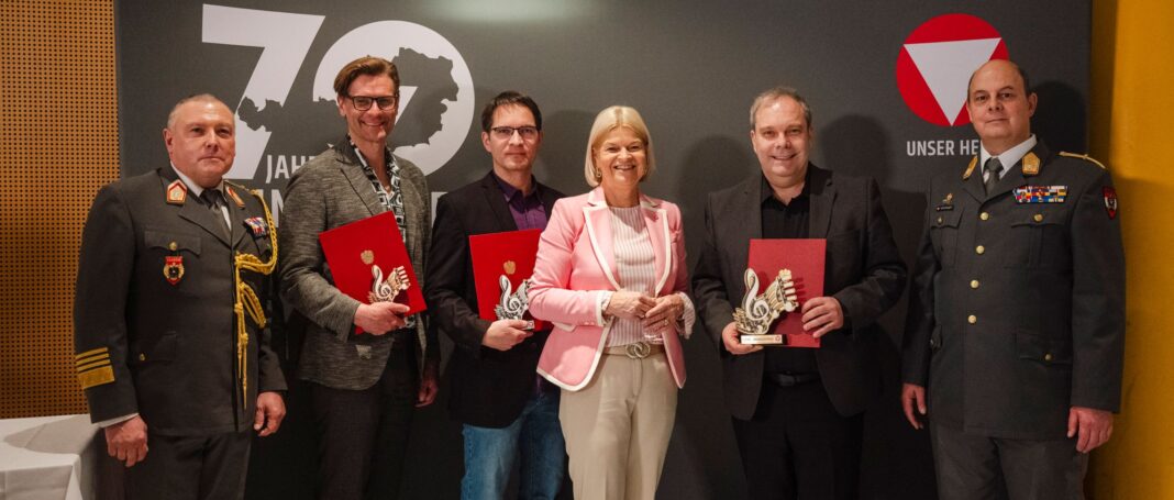 Jubiläumsfanfare für 70 Jahre Bundesheer präsentiert – ©Bundesheer/Karlovits