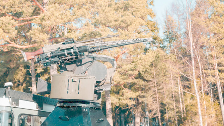 Tests von Drohnenabwehrsystem Loke &ndash; &copy;Saab