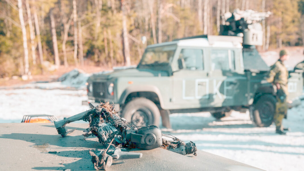 Abgeschossene Drohnen – ©FMV