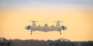 Sikorsky tests “Rotor Blown Wing” drone Sikorsky-Prototyp mit „Rotor-Blown-Wing“-Technologie – ©Sikorsky