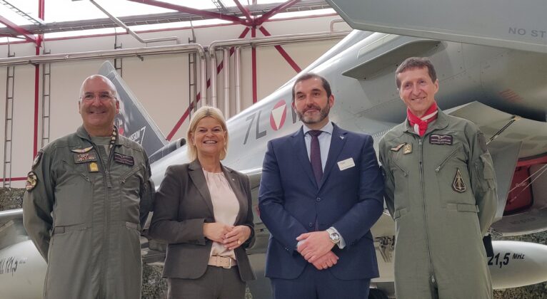 Festakt zu 20.000 Flugstunden Eurofighter – ©Georg Mader