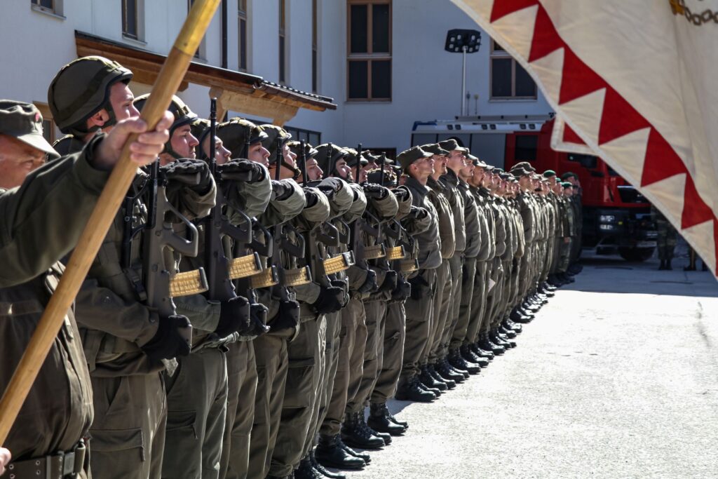 Austrian Armed Forces in Tyrol commemorate 70 years of armed forces