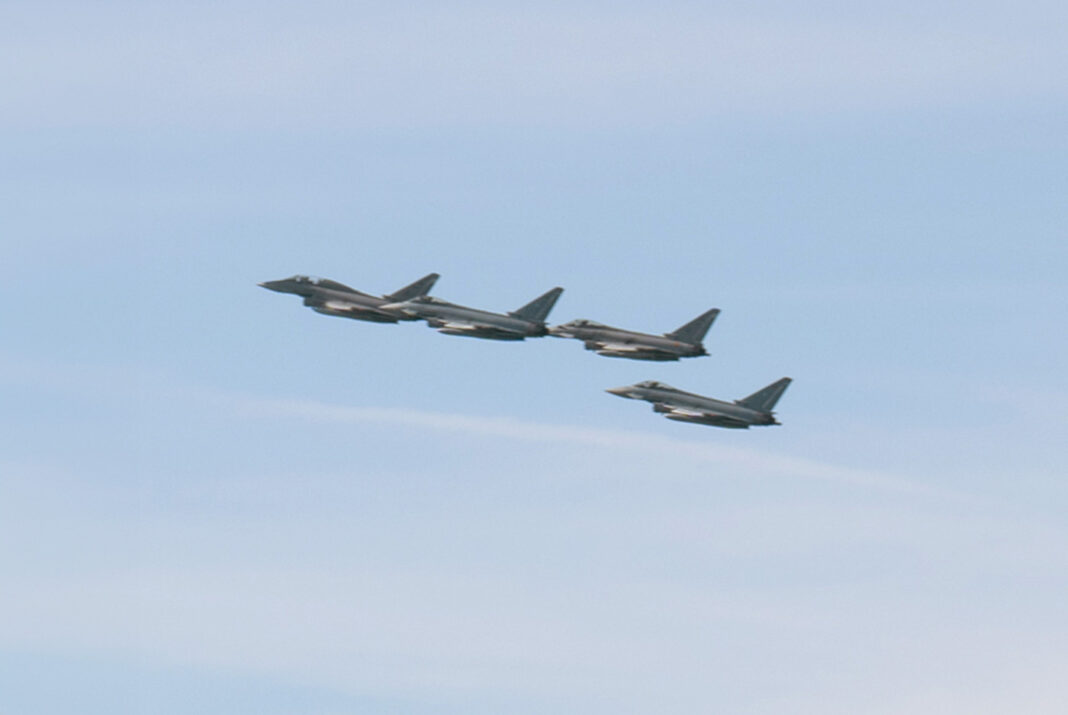 Deutsche Kampfflugzeuge – ©Bundeswehr/Kröncke