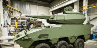 Bernhard Müller: Wird die Rüstungsindustrie nun grün? Pandur Evolution mit Skyranger-Fliegerabwehrturm – ©Sebastian Freiler