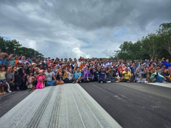 Thail&auml;ndische Luftwaffe: &Uuml;bung von Gripen-Einsatz von Autobahn &ndash; &copy;RTAF Insider