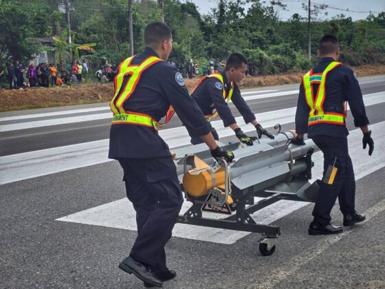 Thail&auml;ndische Luftwaffe: &Uuml;bung von Gripen-Einsatz von Autobahn &ndash; &copy;RTAF Insider