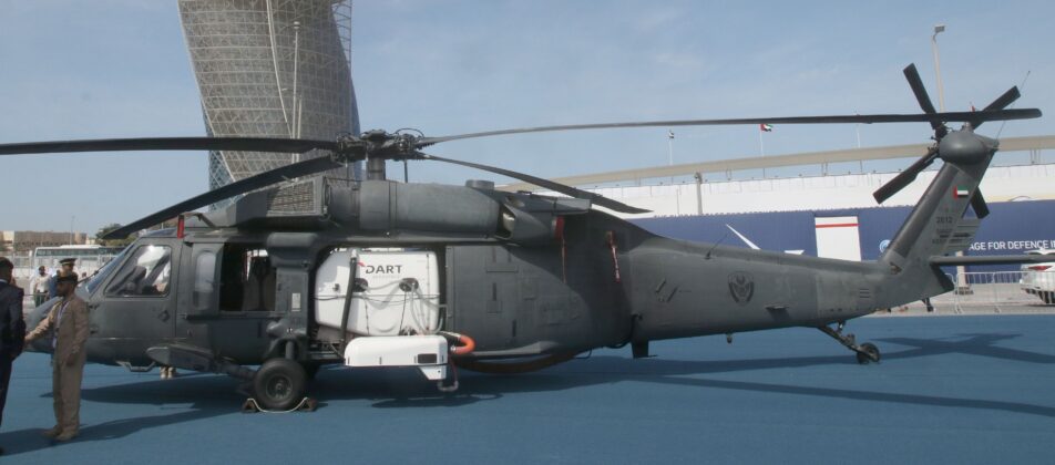 UH-60L Black Hawk zur Brandbekämpfung – ©Georg Mader