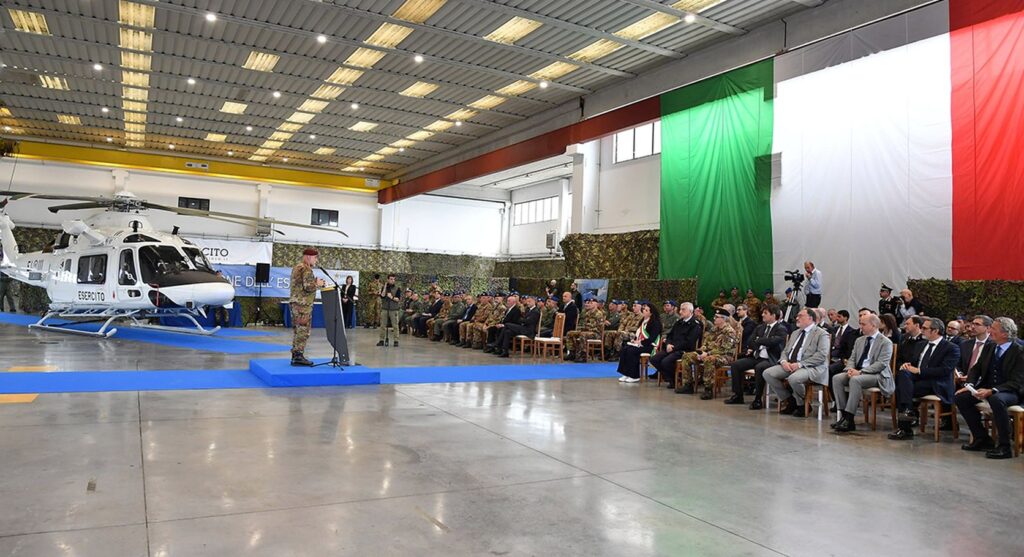First Leonardo AW169MA handed over to Italian army pilots