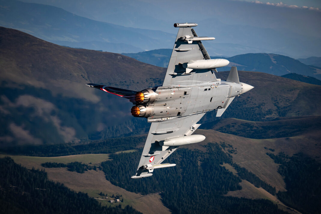 Eurofighter des Österreichischen Bundesheeres – ©Bundesheer/Schwarz