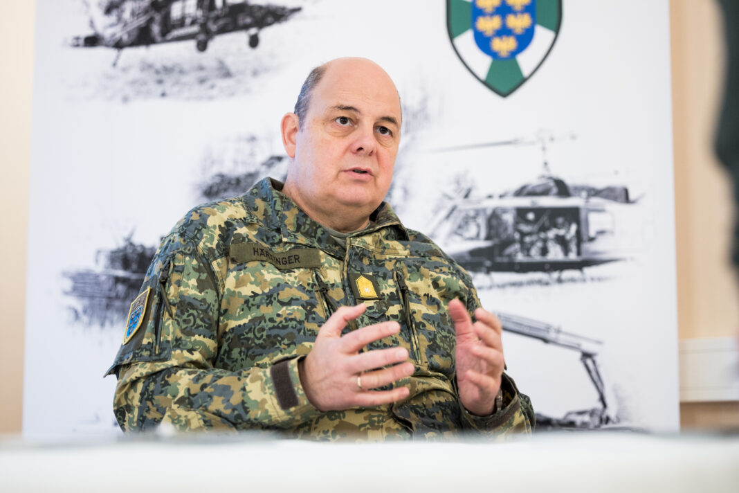 Brigadier Georg Härtinger über die Aufrüstung des Bundesheers -©Lukas Ilgner