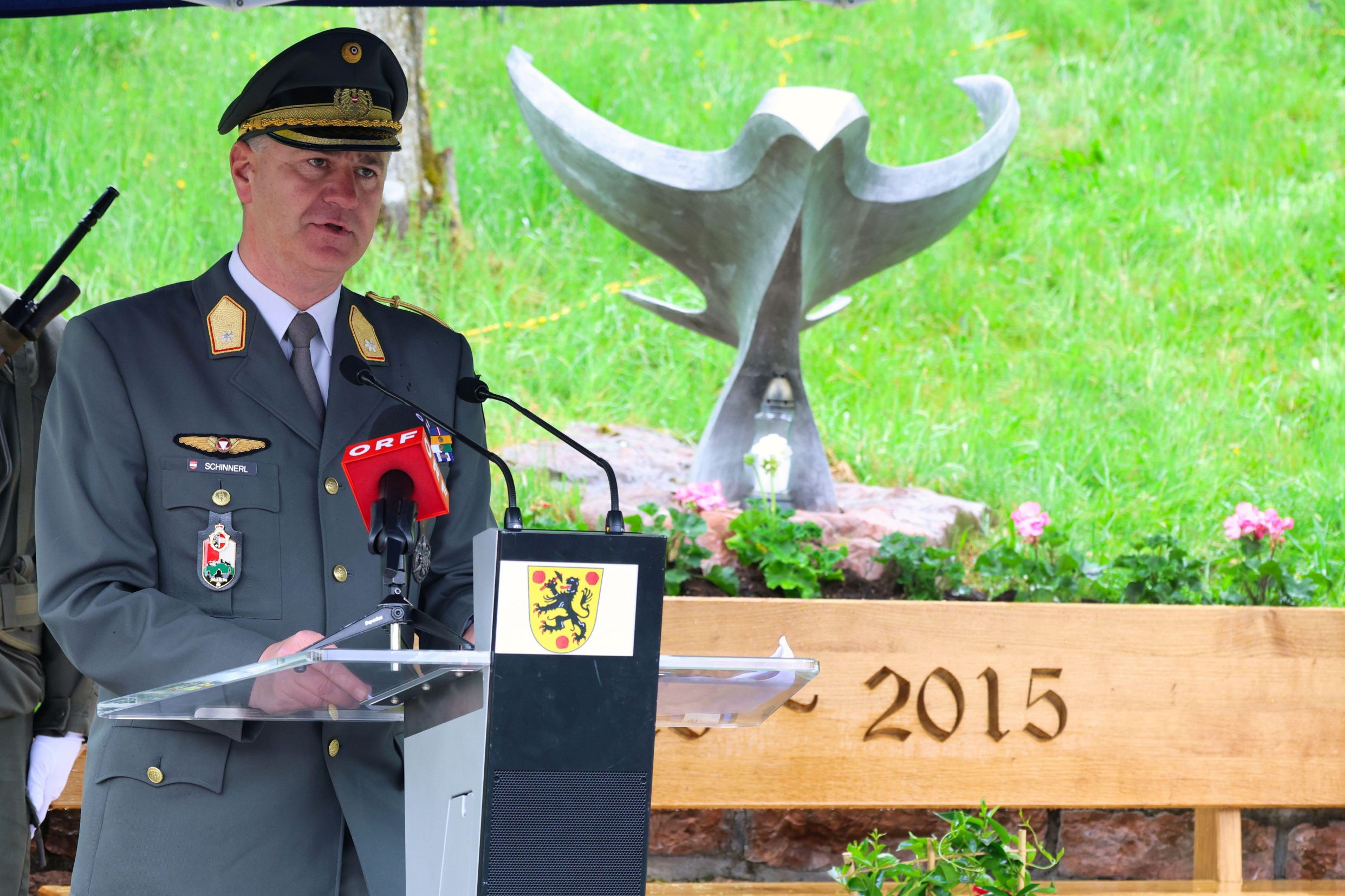 Commemoration ceremony in Adnet: 80 years since the end of the war - ©Bundesheer/Riedlsperger Commemoration ceremony in Adnet: 80 years since the end of the war - ©Bundesheer/Riedlsperger