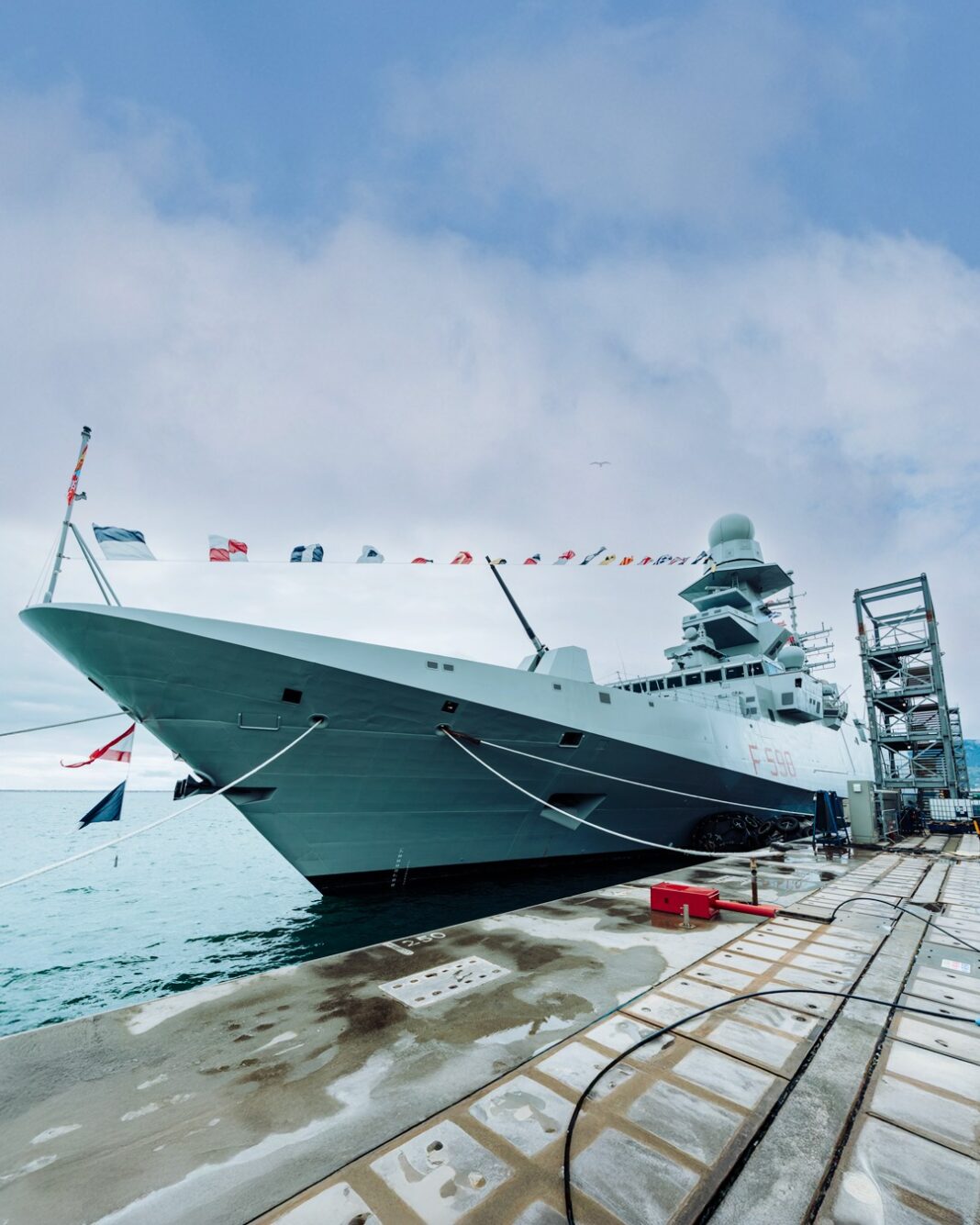 Mehrzweckfregatte „Spartaco Schergat” der italienischen Marine – ©Fincantieri