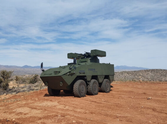 Pandur Evolution mit Moog-Turm - &copy;Milit&auml;r Aktuell