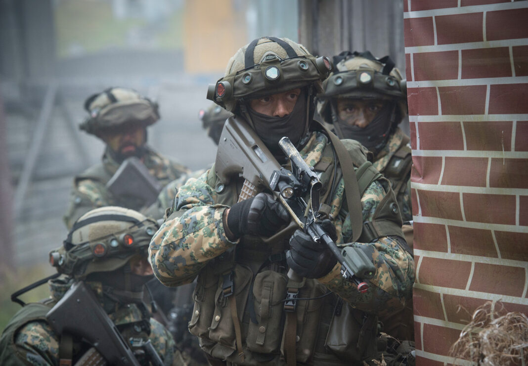 Soldaten der 7. Jägerbrigade bei einer internationalen Übung – ©Bundesheer/Pusch
