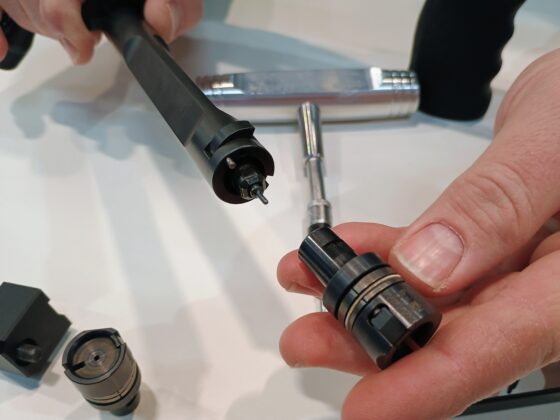 Der Kaliberwechsel geht bei der Strasser Ex 17 schnell vonstatten. &copy;Milit&auml;r Aktuell/Bendl