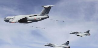 India’s tanker dilemma: between old Il-78s and leased solutions Il-78MKI-Tankflugzeug mit Mirage 2000-Kampflugzeugen der indischen Luftwaffe – ©