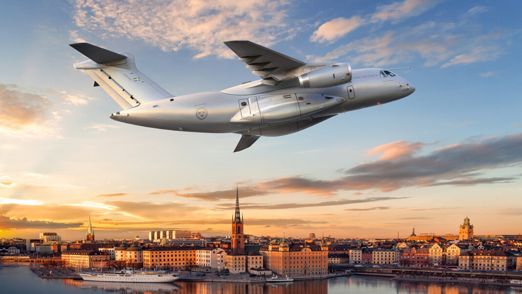 C-390M mit schwedischen Hoheitszeichen – ©Embraer