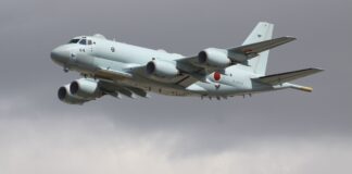 Italien und Japan erwägen Tausch von P-1 und M-346 Kawasaki P-1 – ©Georg Mader