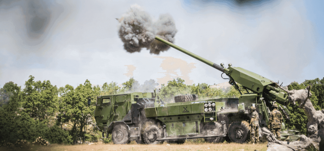 KNDS startet Serienfertigung von Caesar 8x8-Haubitzen – ©KNDS KNDS startet Serienfertigung von Caesar 8x8-Haubitzen – ©KNDS
