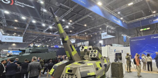 Rheinmetall: Wird Tschechien nächster Skyranger-Kunde? Skyranger-Fliegerabwehrturm von Rheinmetall auf der IDET 2025 – ©Militär Aktuell/Zacharias