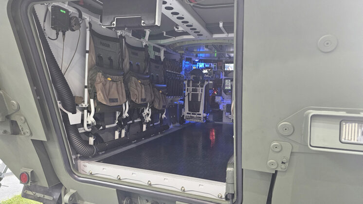 Pandur 8x8 Evo auf der IDET 2025 &ndash; &copy;Milit&auml;r Aktuell/Zacharias