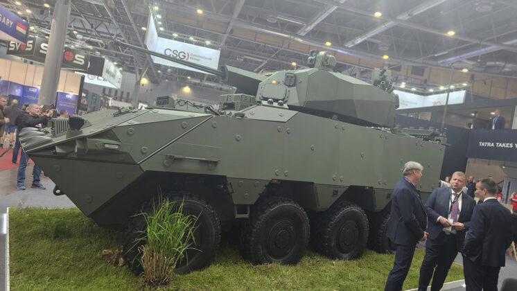 Pandur 8x8 Evo auf der IDET 2025 &ndash; &copy;Milit&auml;r Aktuell/Zacharias