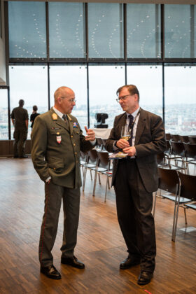 Miliz trifft Wirtschaft im Raiffeisenhaus in Wien – ©Sebastian Freiler