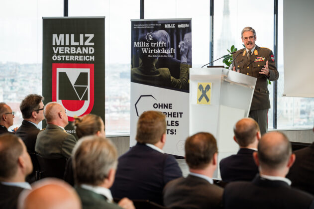 Miliz trifft Wirtschaft im Raiffeisenhaus Wien – ©Sebastian Freiler