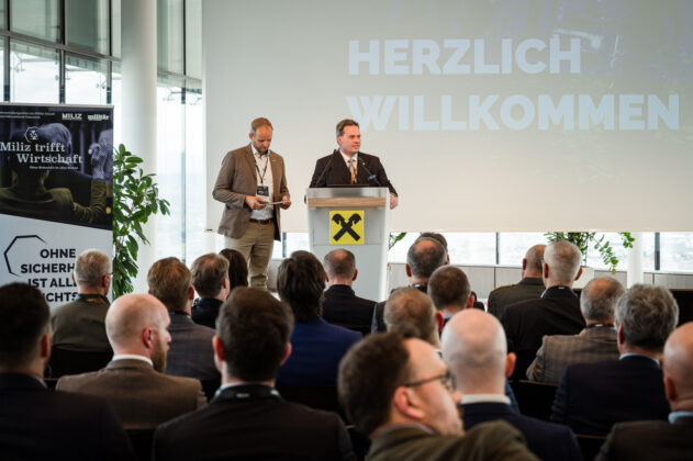 Miliz trifft Wirtschaft im Raiffeisenhaus Wien – ©Sebastian Freiler