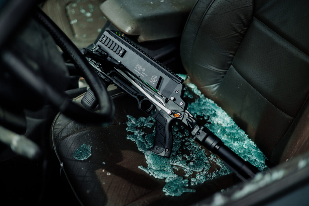 Die Steambow PD-5 Armbrust. ©Steambow