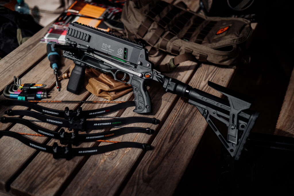 Steambow PD-5: Crossbow for sport and use The Steambow PD-5 covers a wide range of applications. ©Steambow