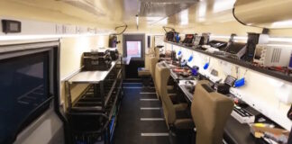 Ukraine nimmt mobile Drohnenwerkstätten in Betrieb Ukrainische mobile Drohnenwerkstatt im Jahr 2024 -©Ukrainisches Verteidigungsministerium