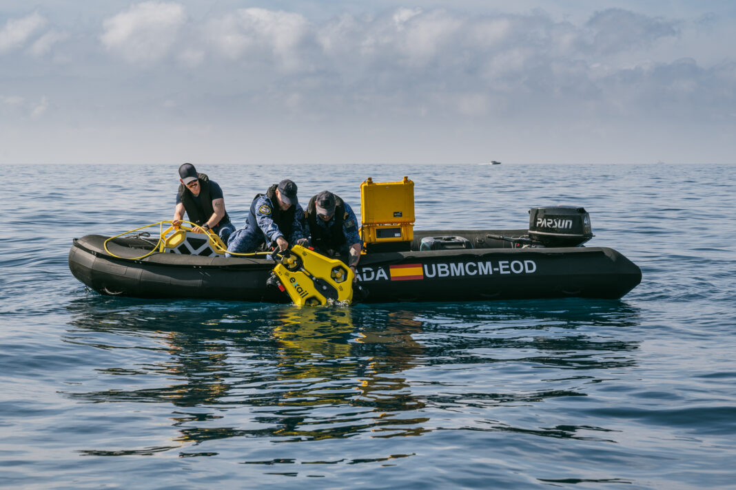 Unterwasserdrohne R7 Compact ROV im Test -©Belgisches Verteidigungsministerium Unterwasserdrohne R7 Compact ROV im Test -©Belgisches Verteidigungsministerium