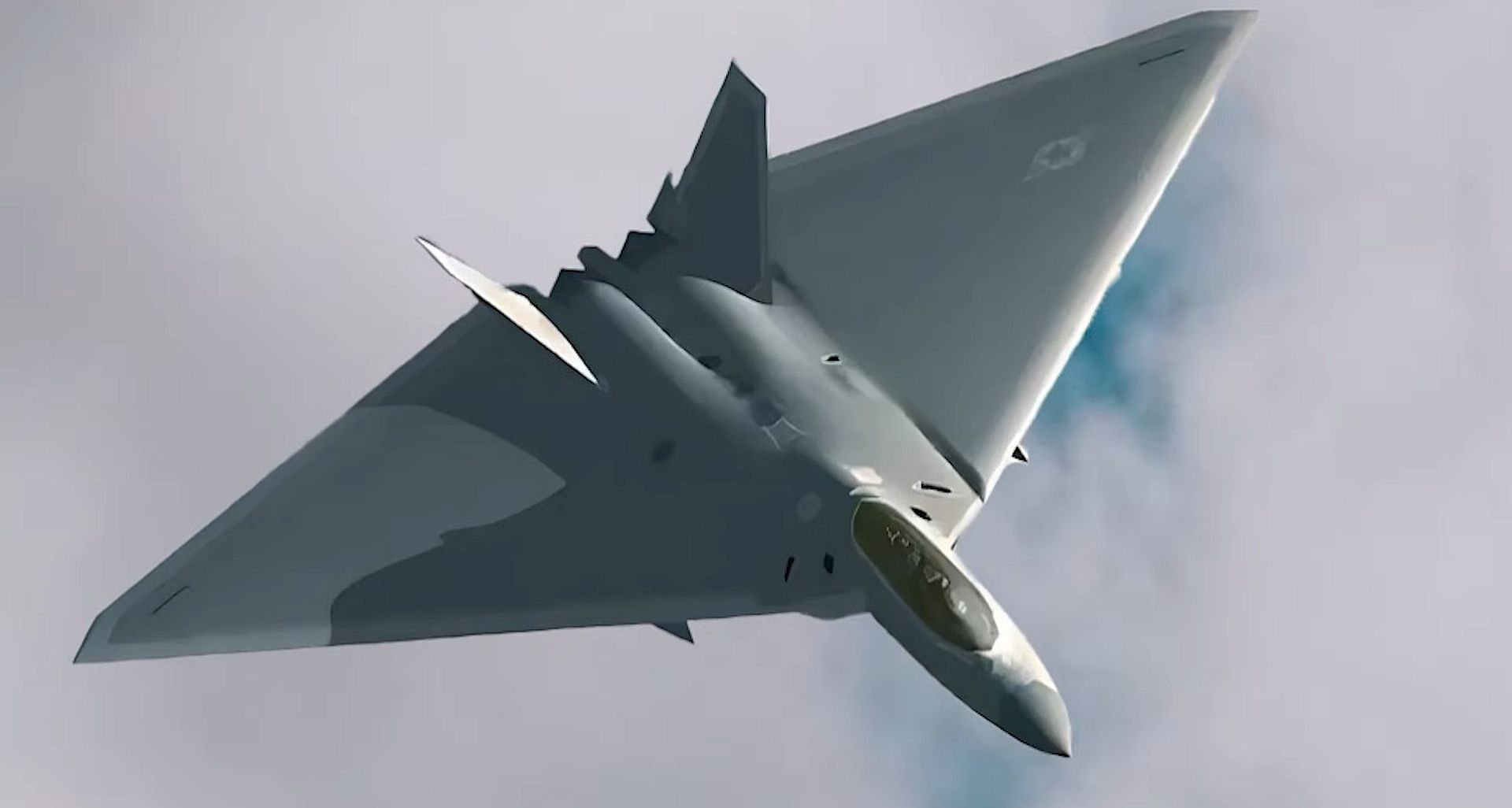 Old F-22 concept - ©Archive Old F-22 concept - ©Archive