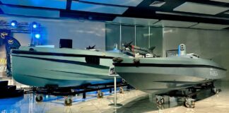 Ukrainian military intelligence shows off new naval drone Magura V7 Marinedrohne – ©GUR