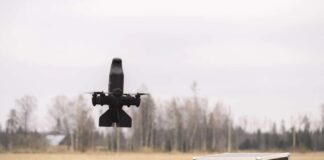 Origin Robotics presents Blaze interceptor drone Abfangdrohne Blaze – ©Origin Robotics