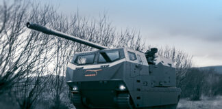 GDELS & KNDS present Nemesis self-propelled howitzer Die NEMESIS