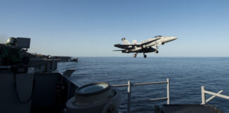 “USS Harry S. Truman” loses next F/A-18 Super Hornet F/A-18 startet von der „Harry S. Truman“ – ©US DoD