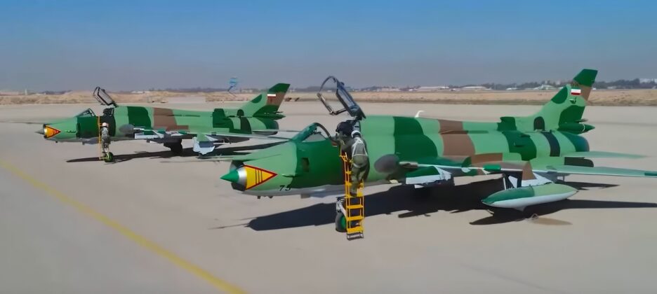 Iranische Su-22-Kampfjets &ndash; &copy;Georg Mader