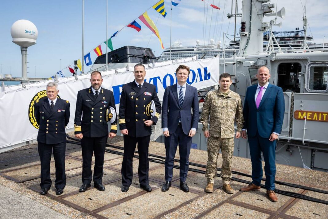 Belgien und Niederlande übergeben der Ukraine Minenjäger -©Niederländisches Verteidigungsministerium Belgien und Niederlande übergeben der Ukraine Minenjäger -©Niederländisches Verteidigungsministerium