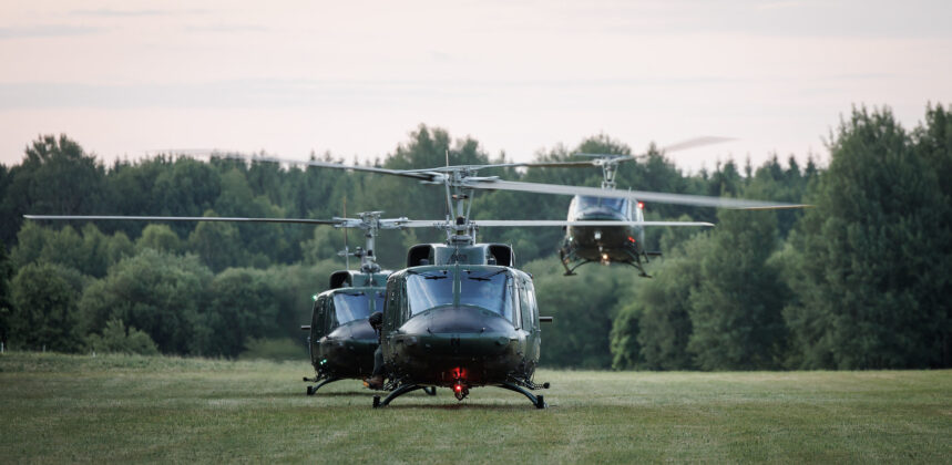 AB-212 bei der &Uuml;bung &bdquo;Waldviertel 2025&ldquo; &ndash; &copy;Bundesheer/Kulec
