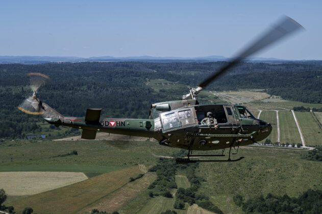 AB-212 bei der &Uuml;bung &bdquo;Waldviertel 2025&ldquo; &ndash; &copy;Bundesheer/Kulec