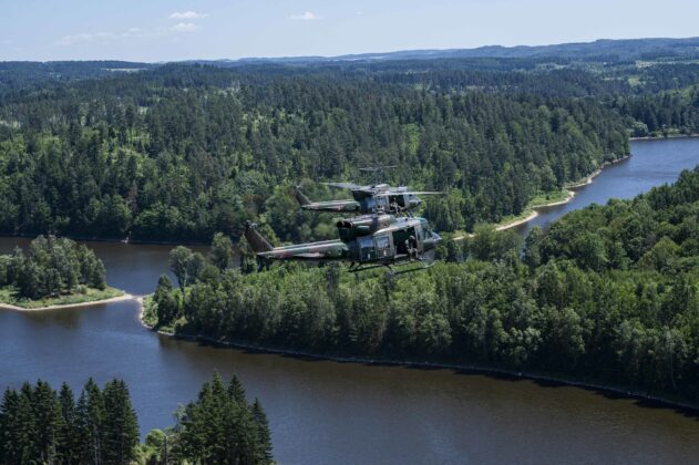 AB-212 bei der &Uuml;bung &bdquo;Waldviertel 2025&ldquo; &ndash; &copy;Bundesheer/Kulec